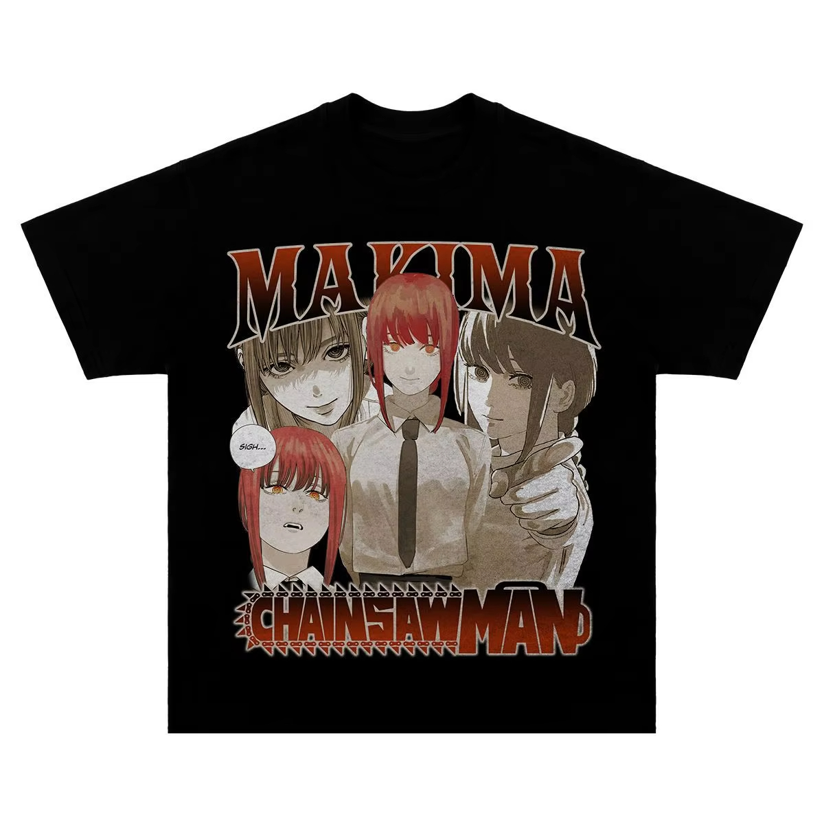 Anime Merchandise Shirt - 2025 Japanese-style Collaboration Chainsaw Man Merchandise