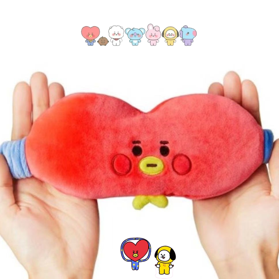 Cute Anime Merchandise - BT21 cartoon cute plush doll eye