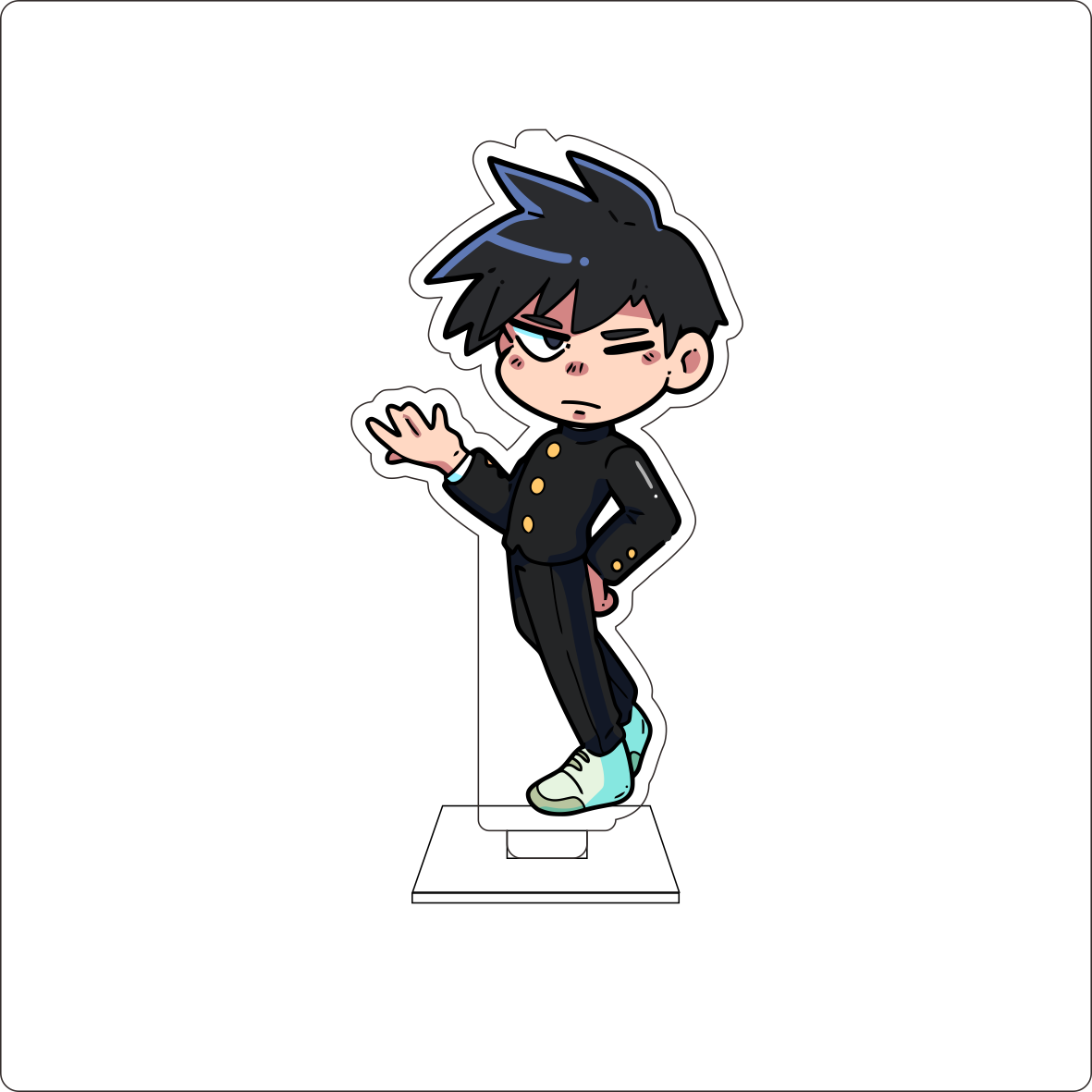 10CM Anime Mobu Saiko Hyaku Co - Cute Anime Merchandise ulasan dan harga