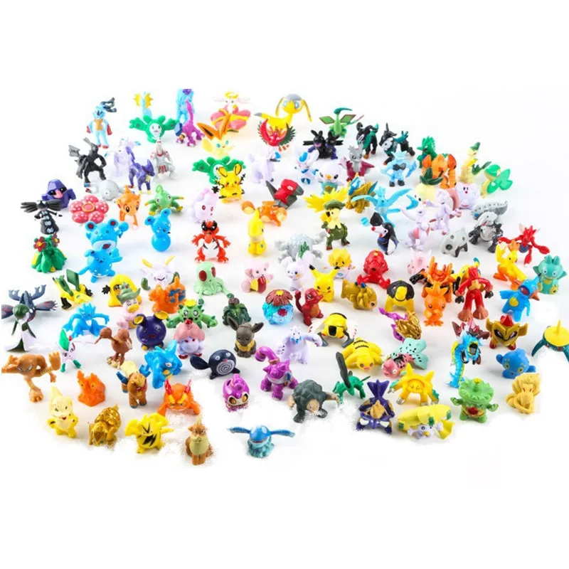 2-3CM Pokemon Anime Figure Pik - Cute Anime Merchandise ulasan dan harga