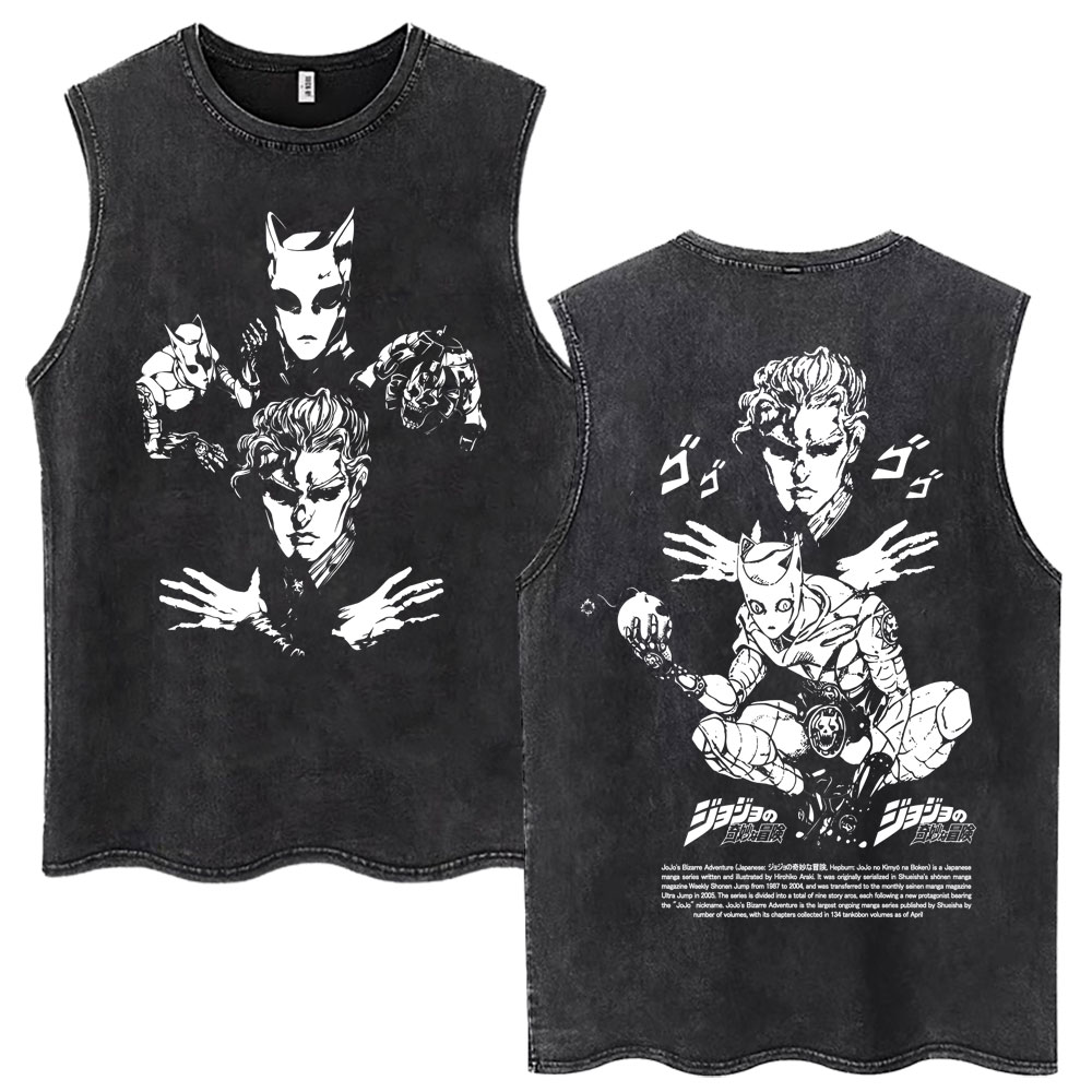 Washed Anime Jojo Bizarre Adve - Jojo Anime Merchandise ulasan dan harga
