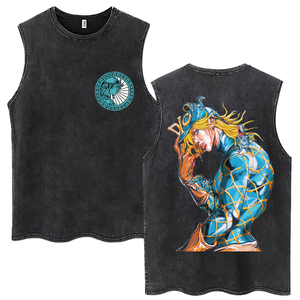 Washed Anime Jojo Bizarre Adve - Jojo Anime Merchandise ulasan dan harga