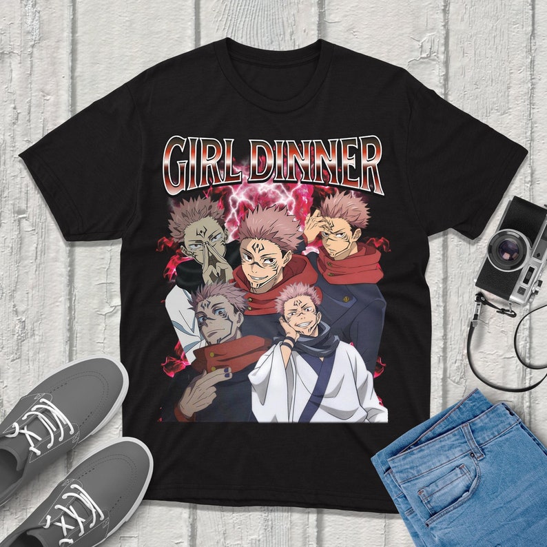Sukuna Jujutsu-Kaisen T-Shirt  - Anime Merchandise Shirt ulasan dan harga