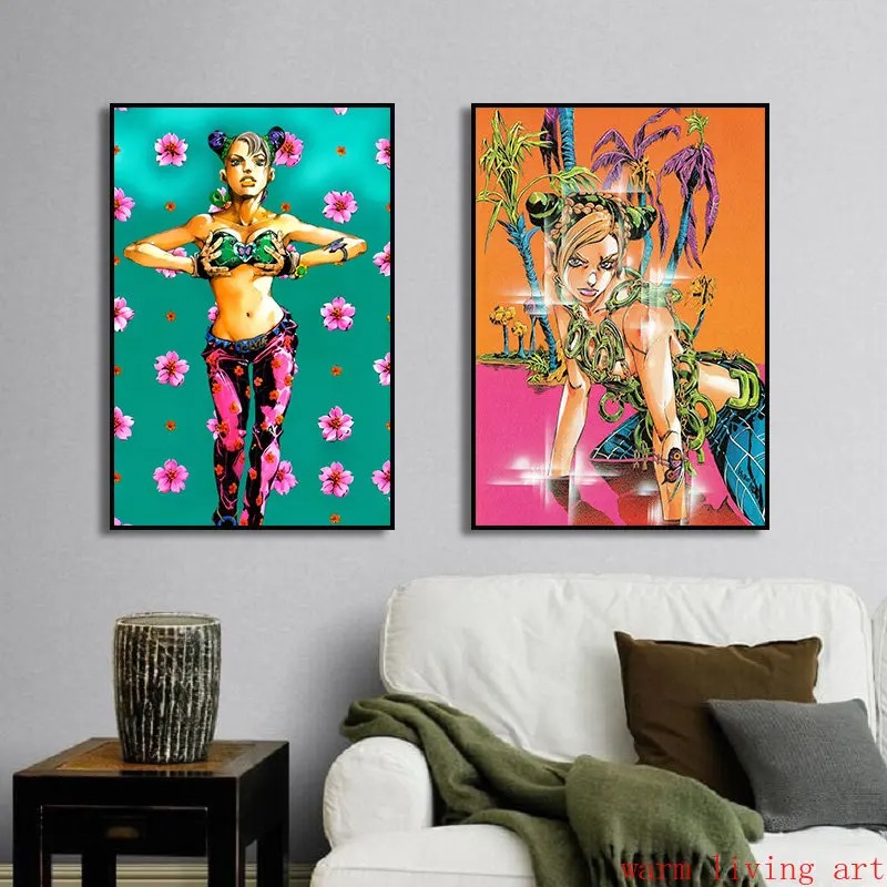 Classic Anime Poster JoJo's Bi - Jojo Anime Merchandise ulasan dan harga