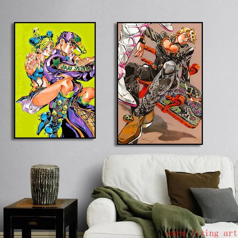 Classic Anime Poster JoJo's Bi - Jojo Anime Merchandise ulasan dan harga