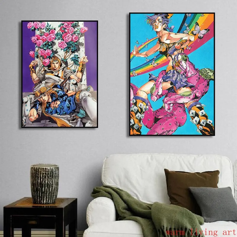 Classic Anime Poster JoJo's Bi - Jojo Anime Merchandise ulasan dan harga