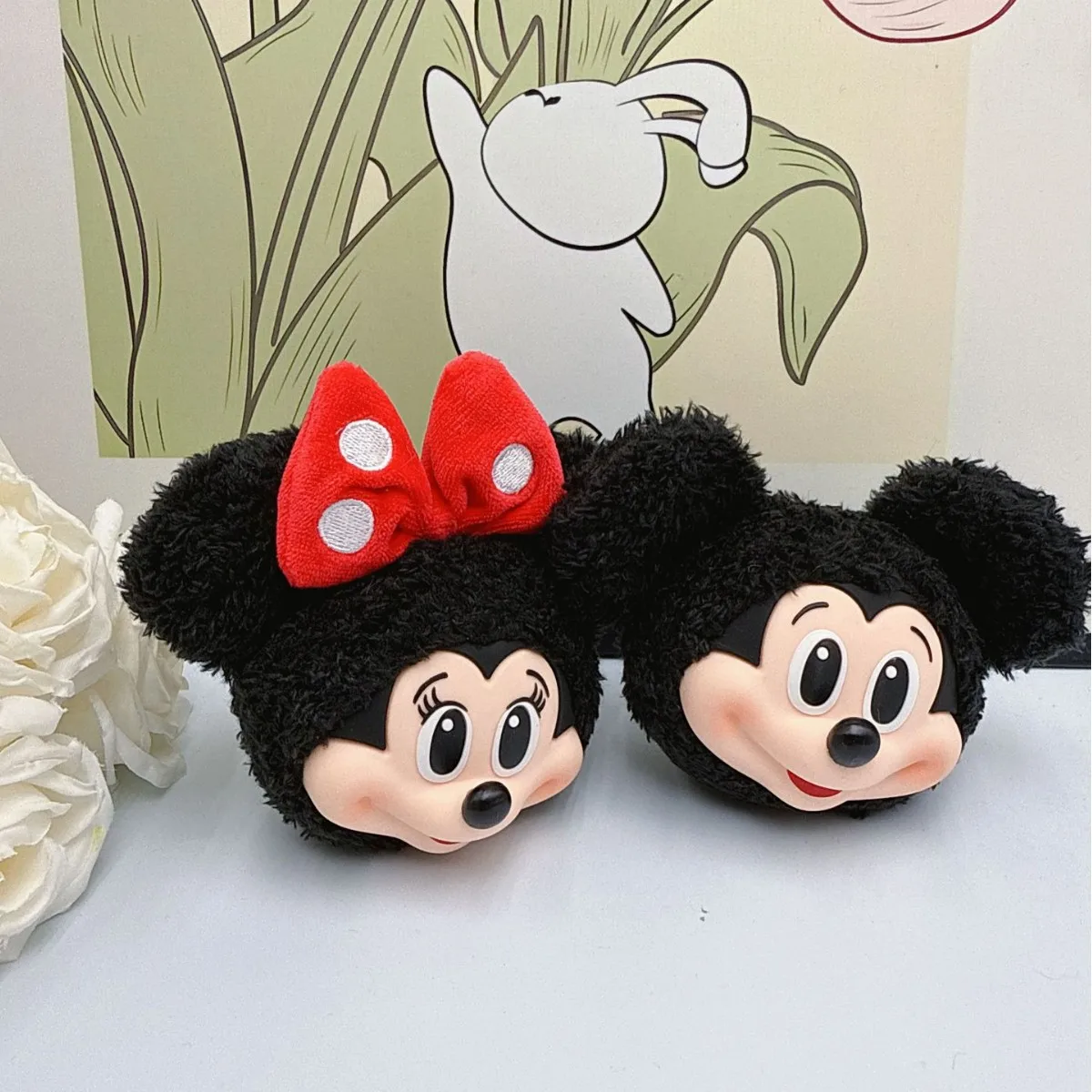 Mickey Minnie Plush Doll Keych - Cute Anime Merchandise ulasan dan harga