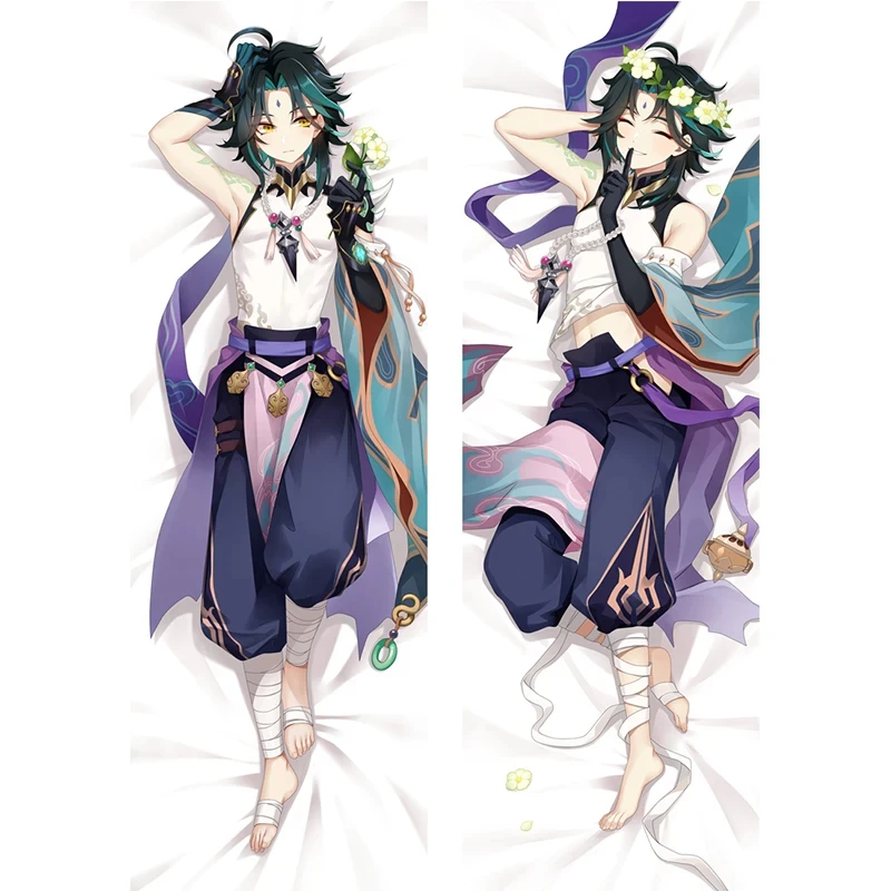 Anime Genshin Impact Xiao Cosp - Body Pillow Cover ulasan dan harga