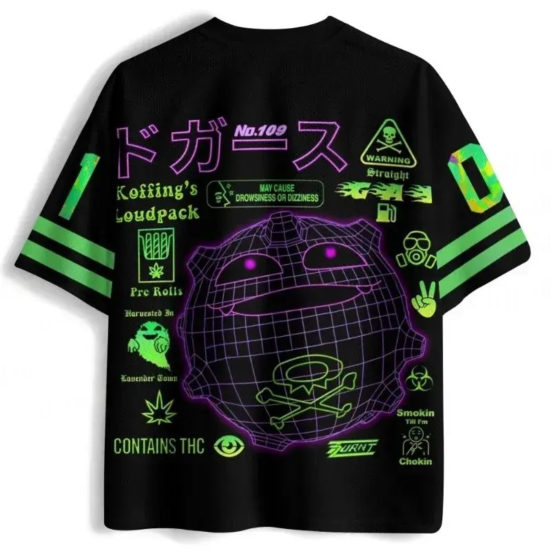 2026 Popular Gengar Printed Sh - Popular Anime Merchandise ulasan dan harga